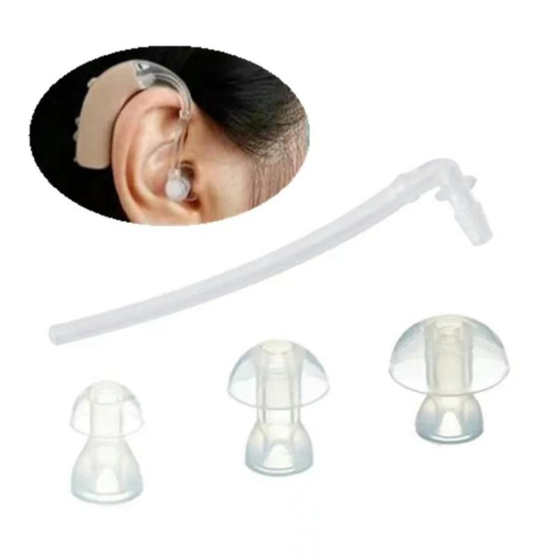 Silicone Ear Tip Replacement - Portable Hearing Aid Replacement Parts 1Set