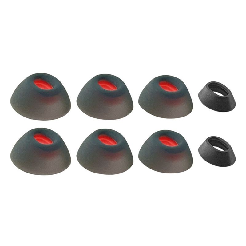 Silicone Ear Tip Replacement - ABKQ-8Pcs Silicone Ear Tips Earbuds For