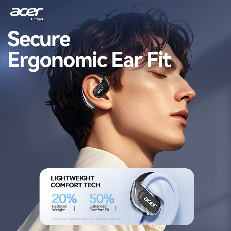 【Acer 510】Ows Wireless Earphon - Sports Earphone Hook ulasan dan harga