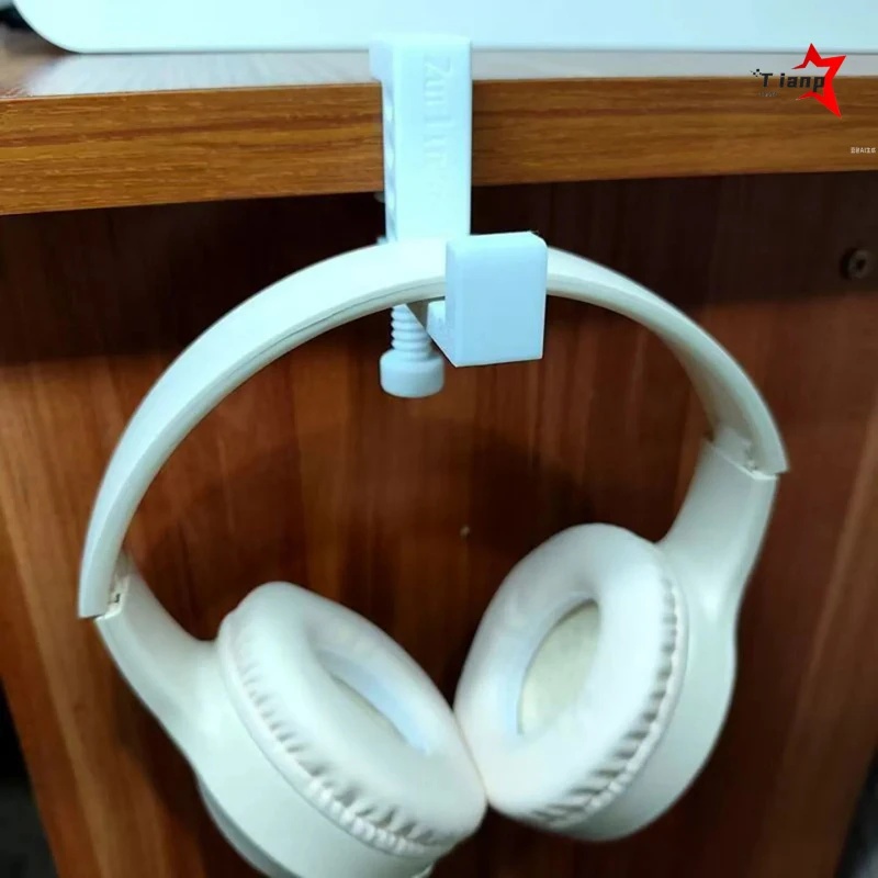 Rotatable Punch-free Desk Side - Headphone Stand Desk ulasan dan harga
