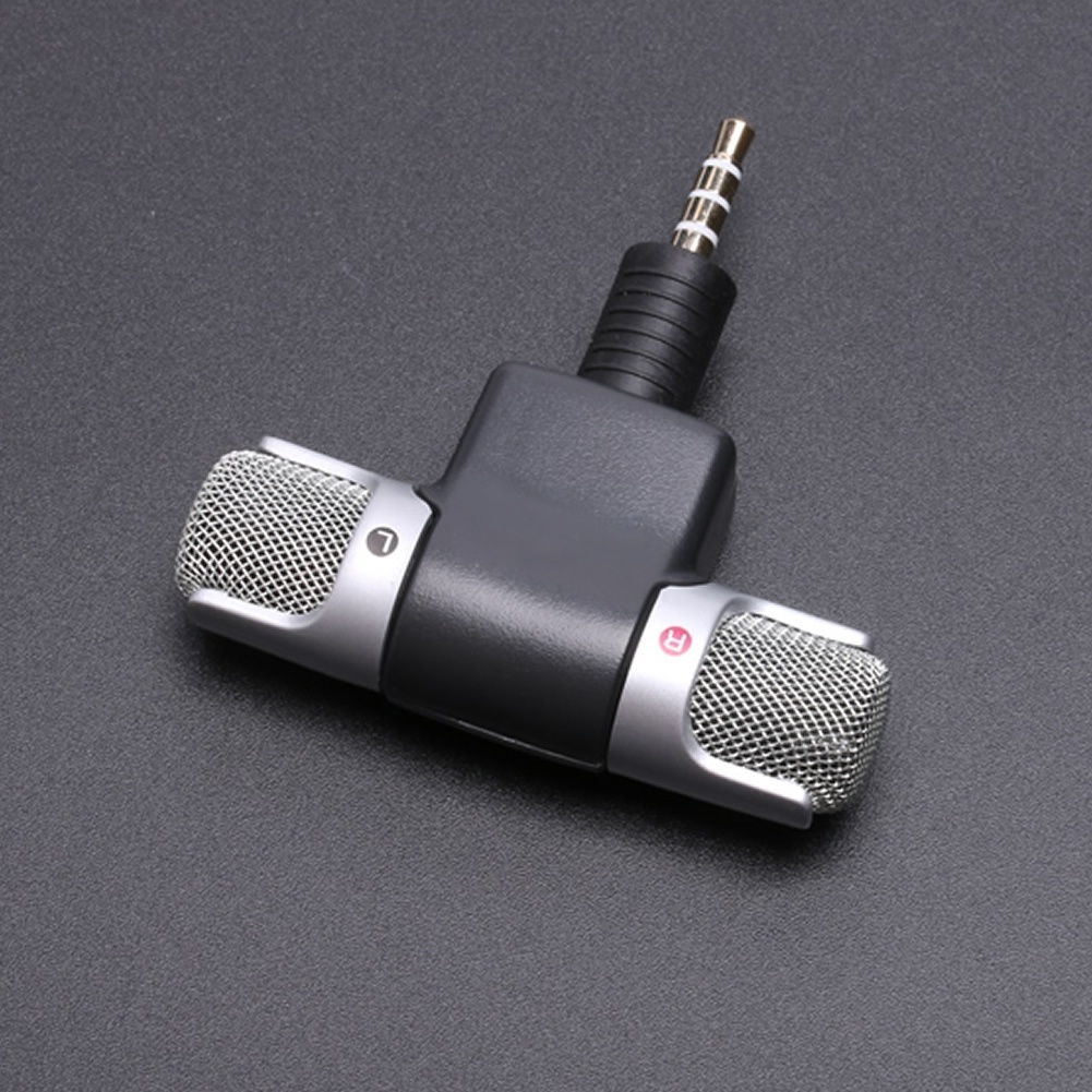 Mini 3.5mm Jack Microphone Ste - Audiophile Headphone Wired ulasan dan harga